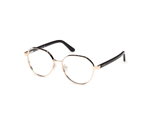 Guess GU50124 005 Woman Optical frames Metal Black  Round Normal