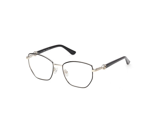 Guess GU50312 001 Woman Optical frames Metal Black  Geometric Normal