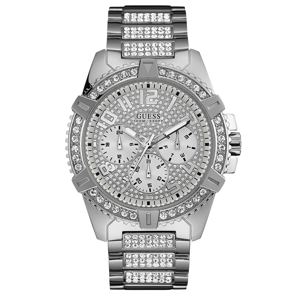 Guess W0799G1 Frontier Silver Men's Watch