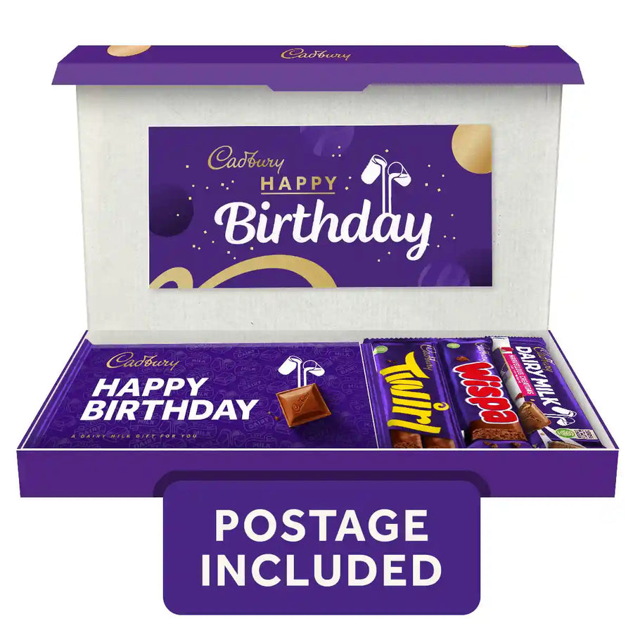 Cadbury Happy Birthday Letterbox Chocolate Set