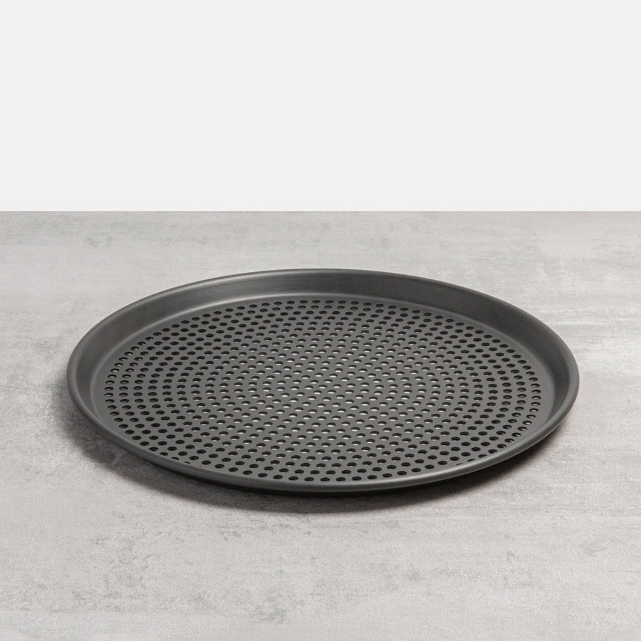 Mermaid Hard Anodised Perforated Baking Tray, Round – Lifetime Guarantee