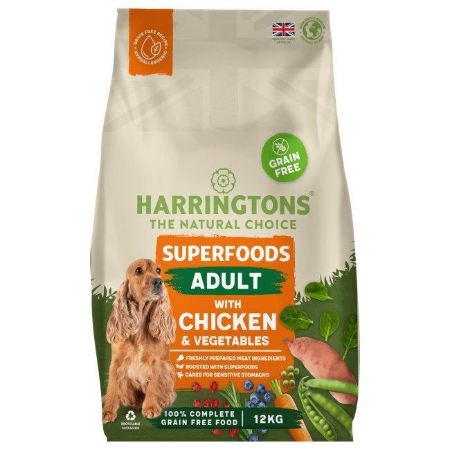 Harringtons Dog Grain Free Superfood Chicken