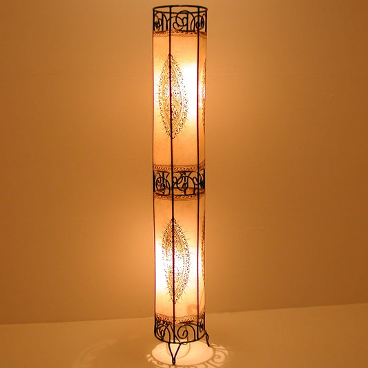 Henna-Stehlampe Kadous H130 Weiß