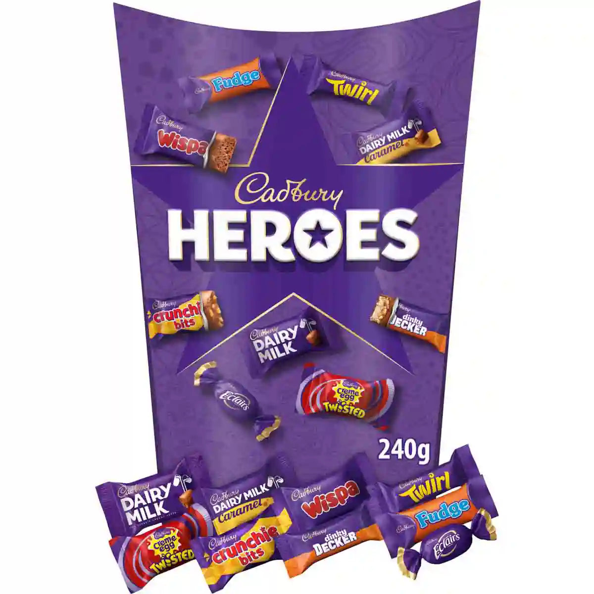 Cadbury Heroes Chocolate Carton 240g