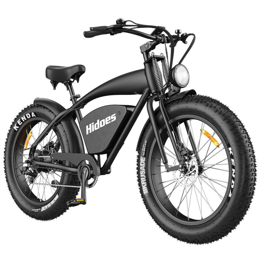 Hidoes B3 1200W 26-Inch Fat Tire Electric Bike with 48V 18.2Ah Battery