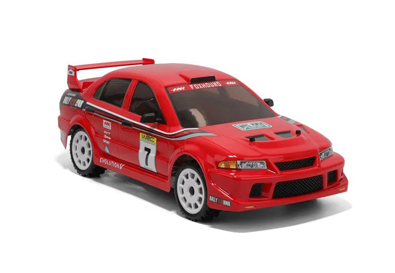 HNR H9804 1/10 Scale 2.4GHz 4WD 90km/h Metal Chassis Bruhsless On-Road RC Rally Car - Red / Closest Warehouse