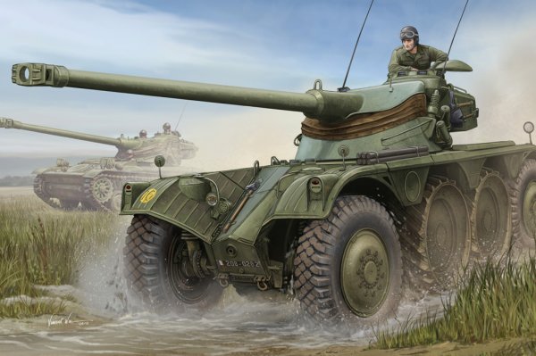 French EBR-10 Wheeled Reconna. Vehicle