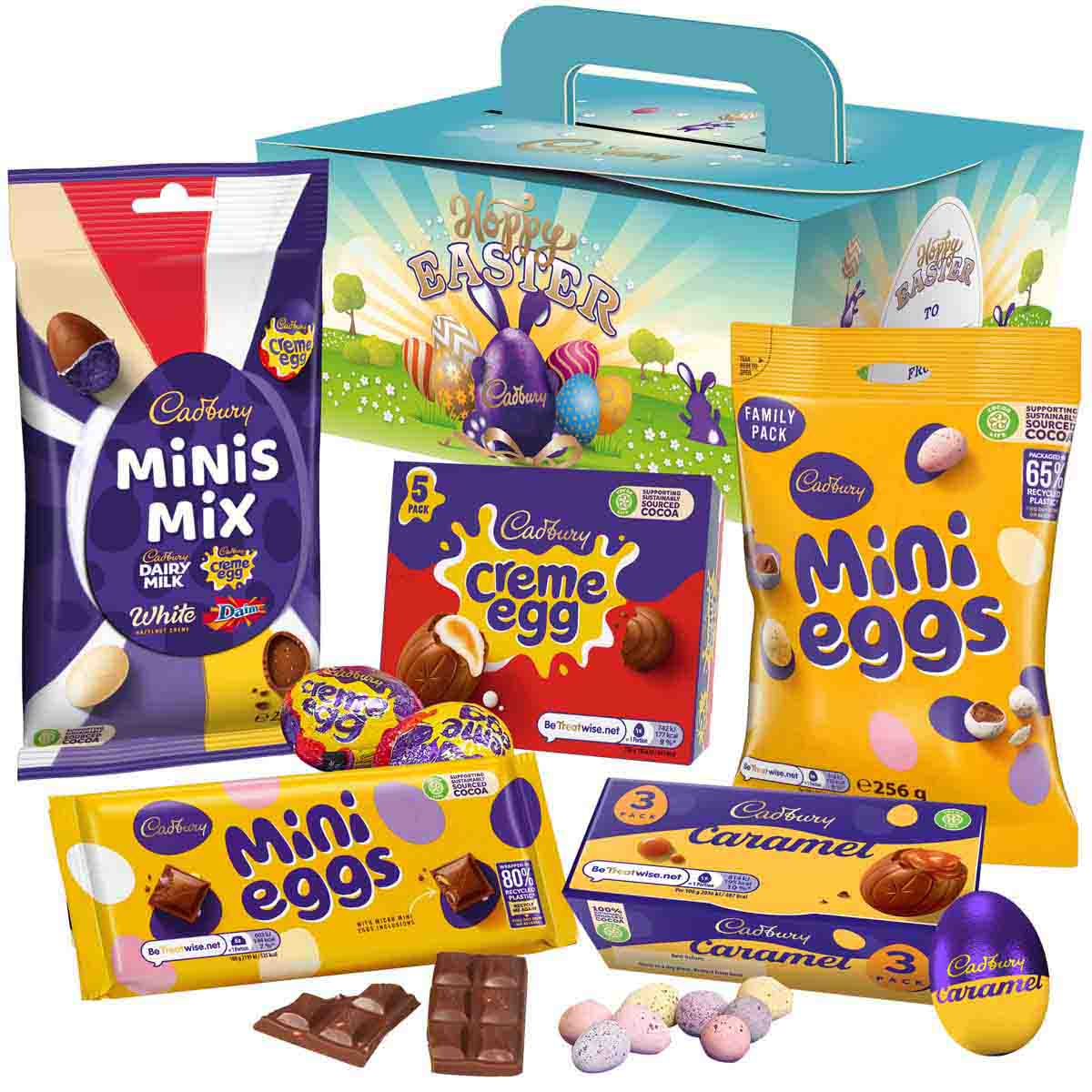 Cadbury Hoppy Easter Chocolate Hunt Gift Box