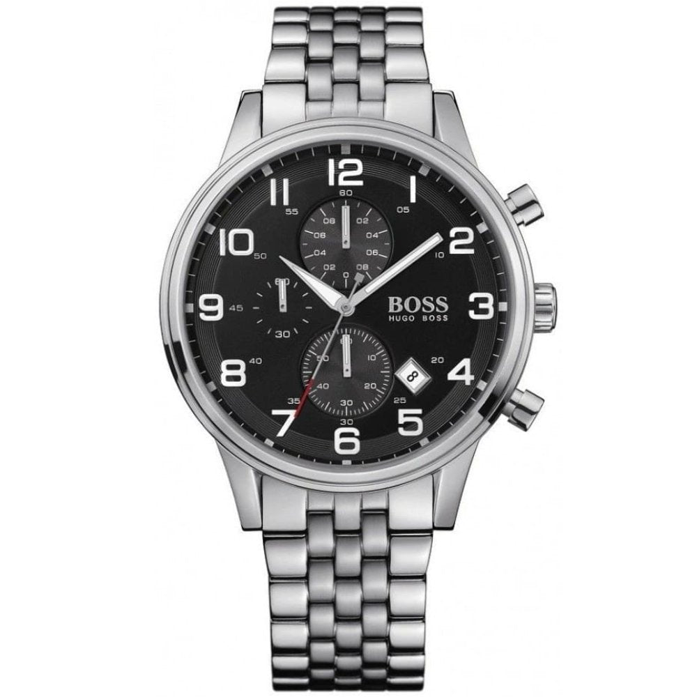 Hugo Boss 1512446 Aeroliner Chrono Black Dial Men's watch