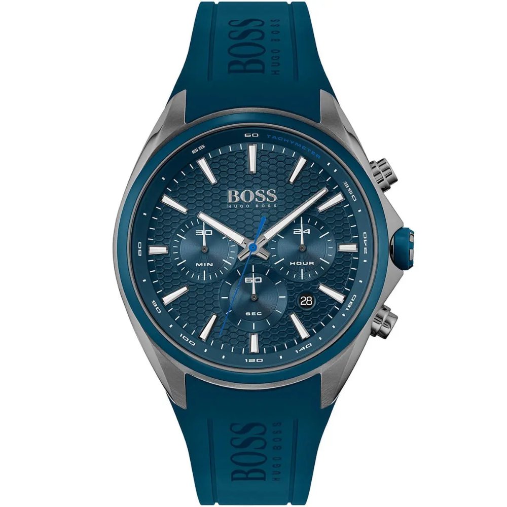 Hugo Boss 1513856 Distinct Blue Dial Chronograph Men's Watch