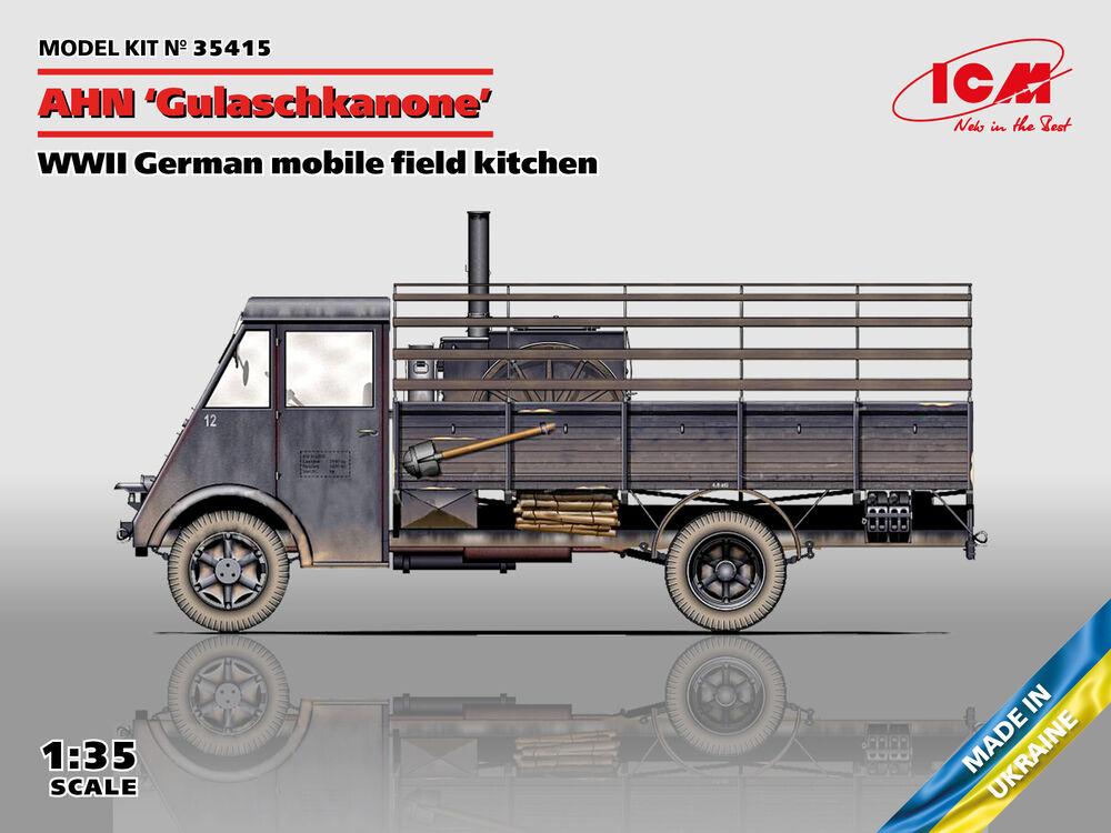 AHN Gulaschkanone - WWII German mobile field kitchen