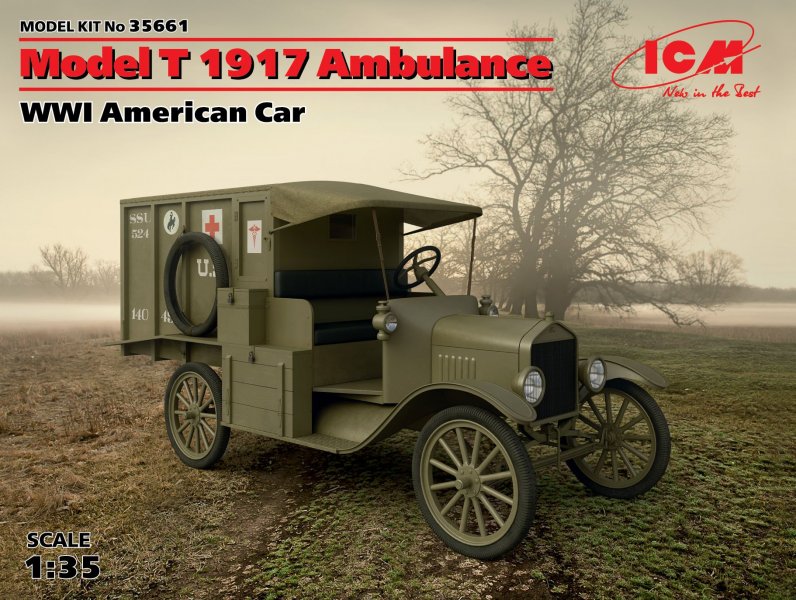 Ford T 1914, Ambulanzwagen