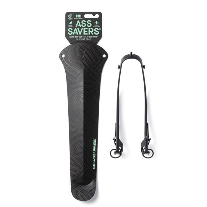 Ass Savers Win Wing 2 Road Rear Mudguard - Black