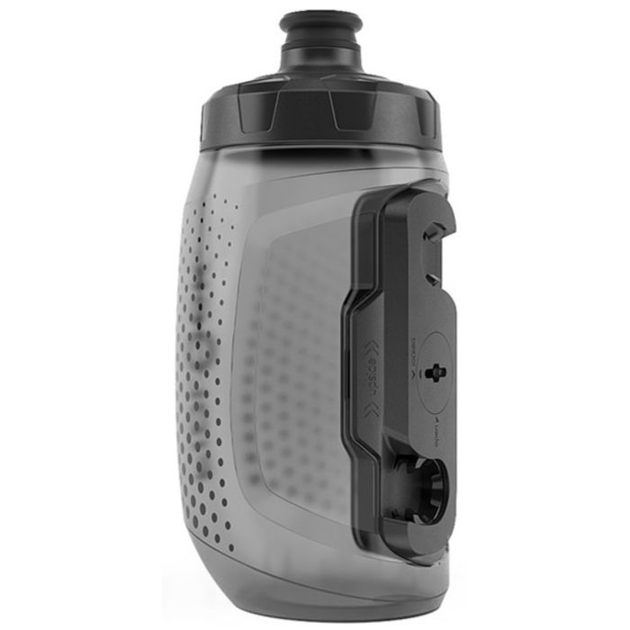 Fidlock Twist Single Bottle - Transparent Black, 450ml