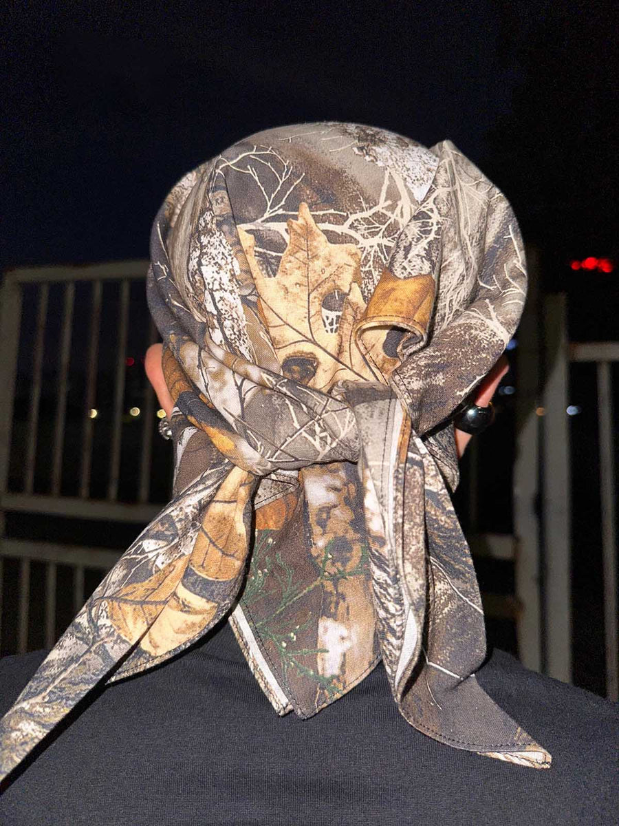 Thesupermade Jungle Camouflage Bandana - 2332 - Tabby Camouflage / ONE SIZE