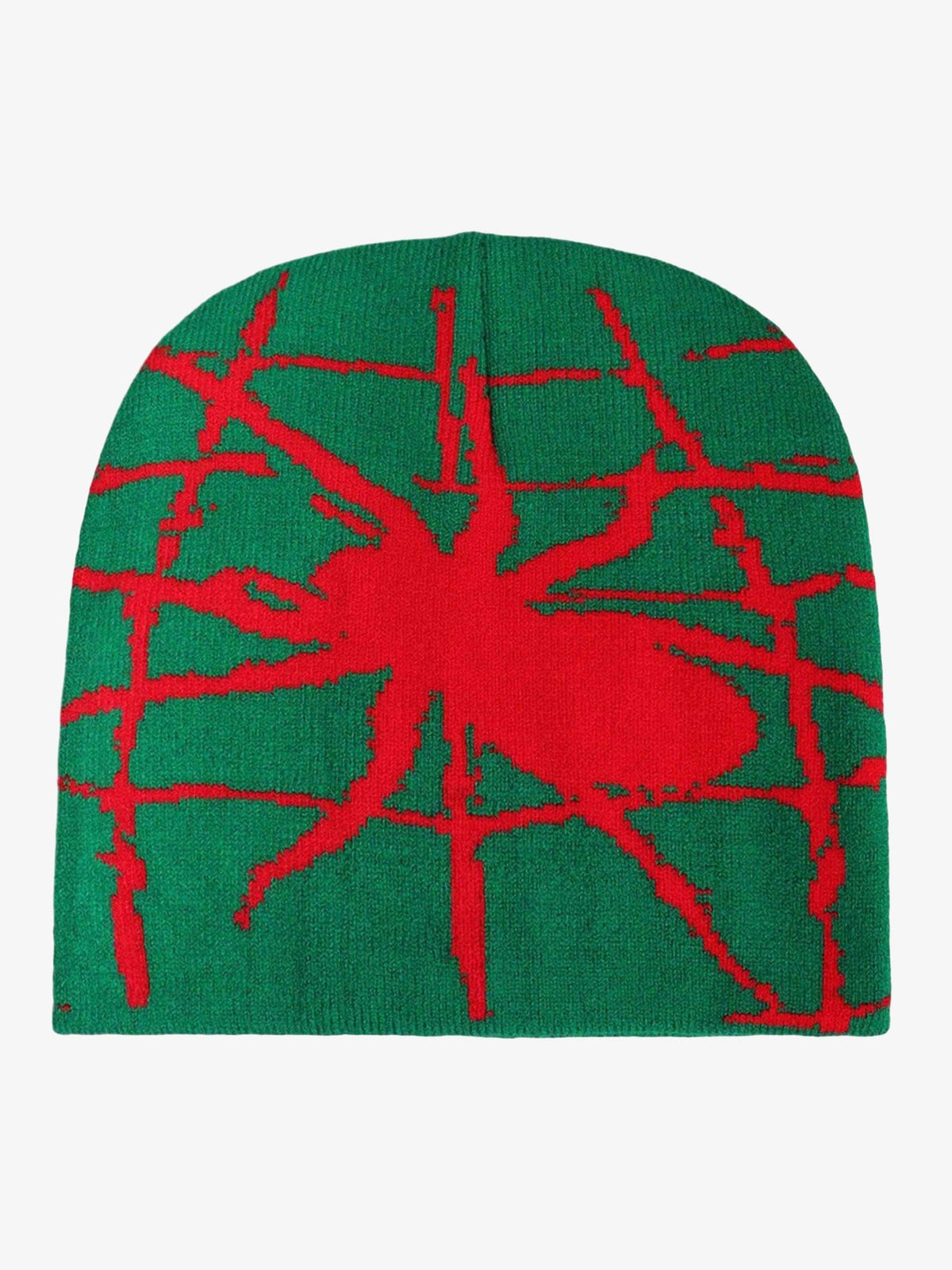 Thesupermade Cobweb Knitted Hat - 1989 - Green / One Size