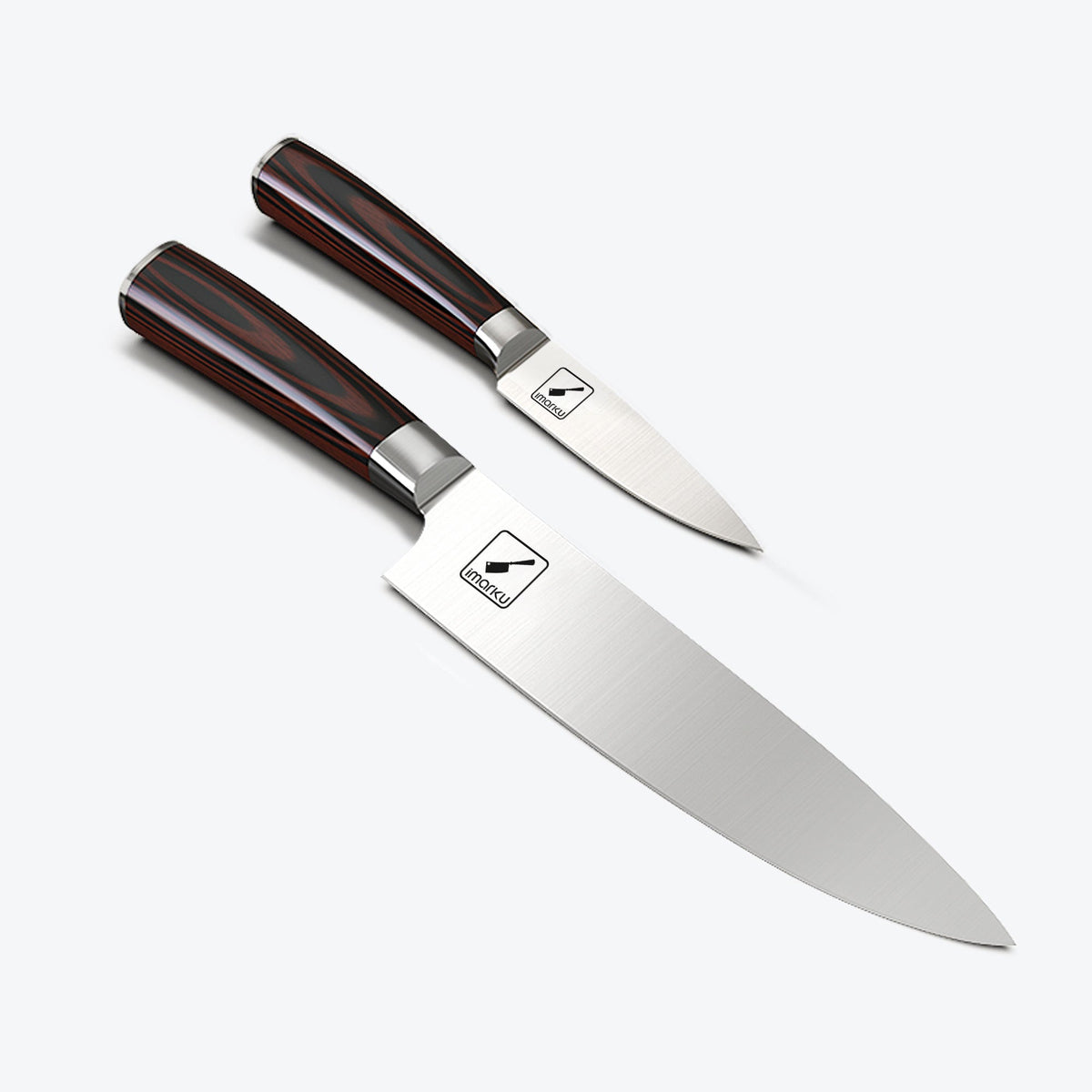 2-Piece Chef Knife Set Paring & Chef's Knife Set for Kitchen Starters