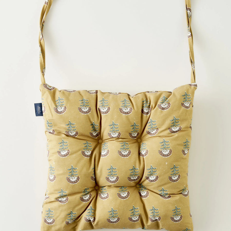 Indian Mustard Chair Cushion