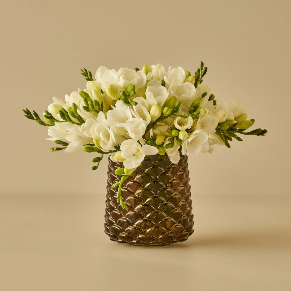 Irene Fish Scale Pattern Vase