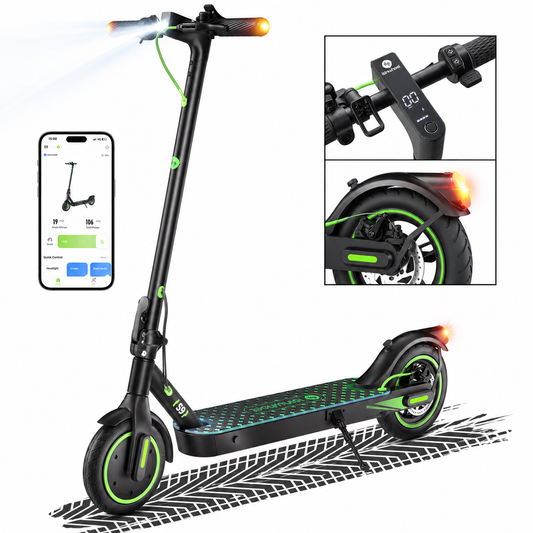 isinwheel® S9 Series Electric Scooter For Adults 500W - S9 [15.5Mi 15.5mph] / 1pcs