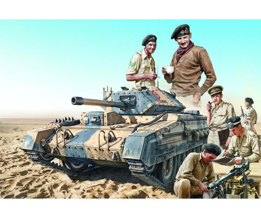 Brit. Crusader Mk.III m. Besatzung
