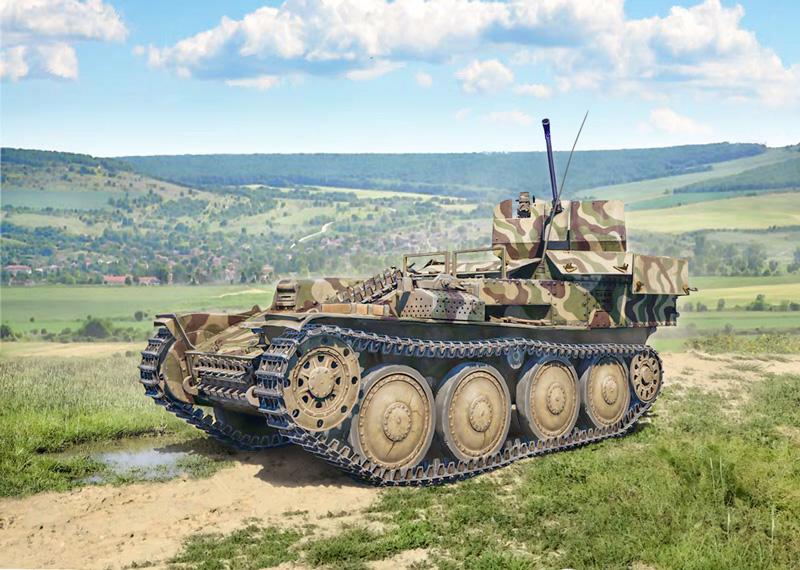 Dt. Sd.Kfz.140 Flakpanzer 38 Gepard