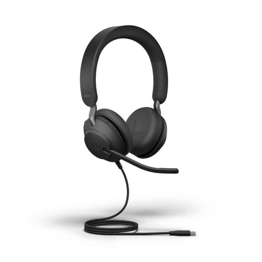 Jabra Evolve2 40 SE Stereo USB-C UC Corded Headset