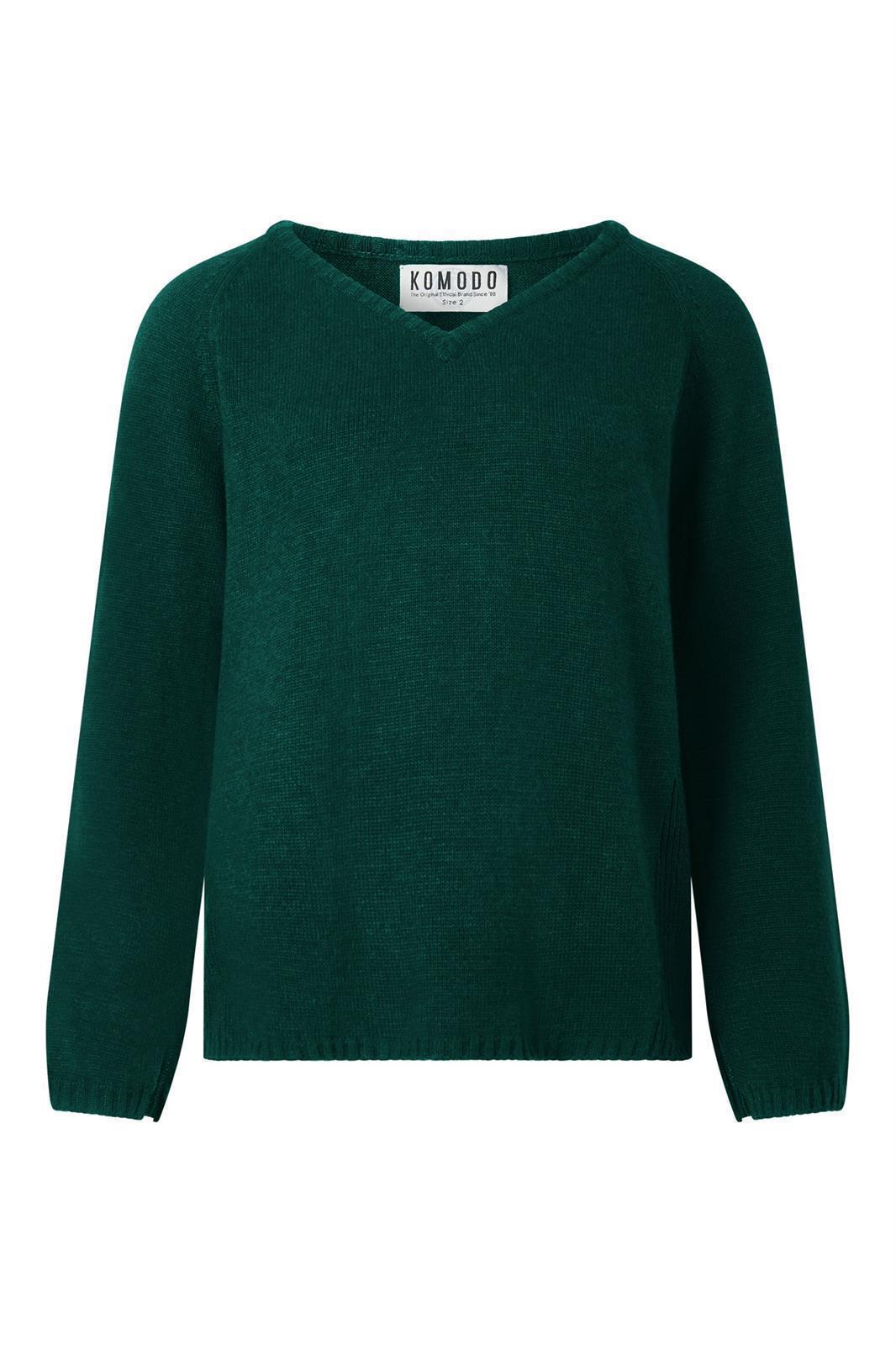 V-Neck Wollpullover Modell: Natty