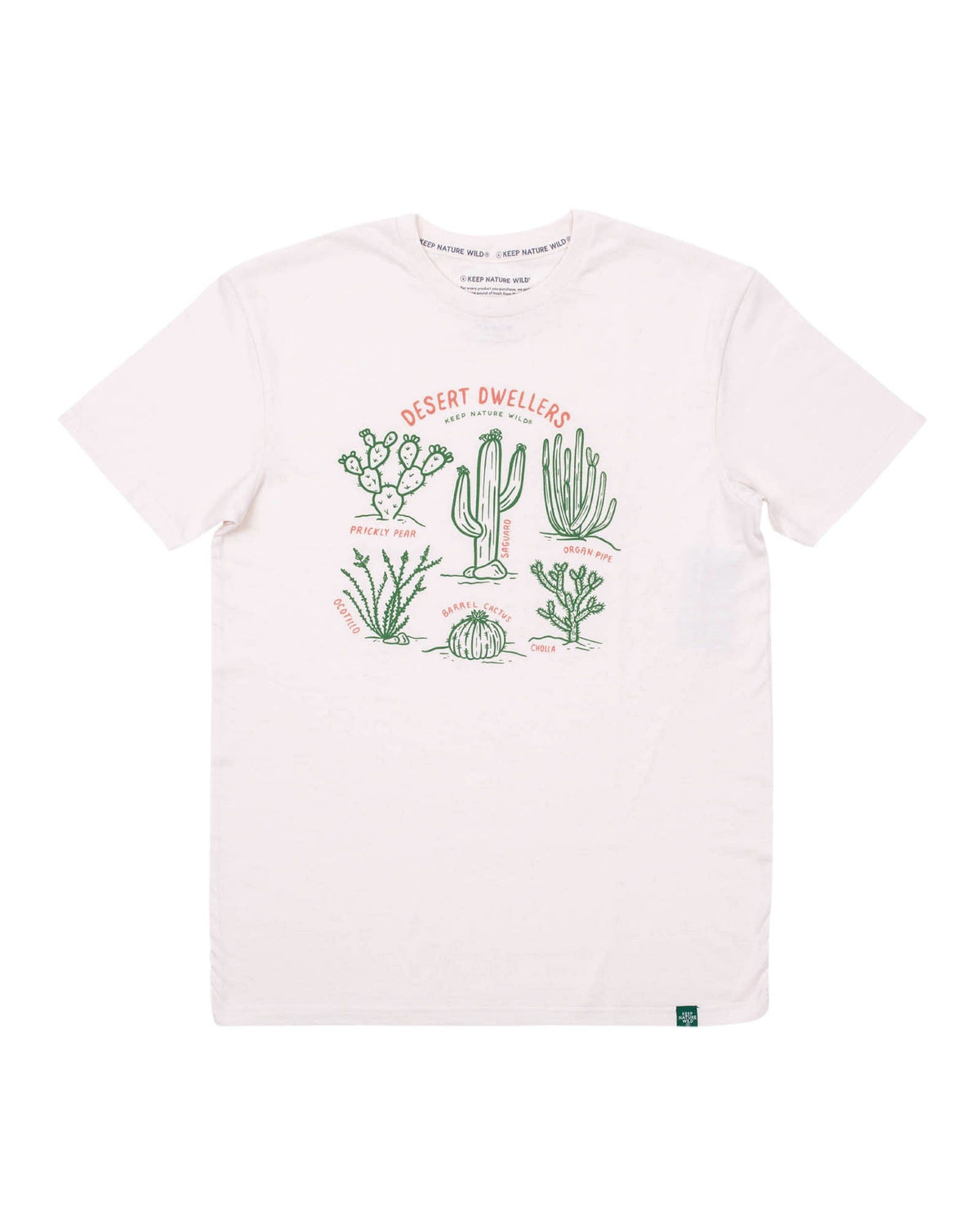 Desert Dwellers Unisex Tee | Natural | Size: M