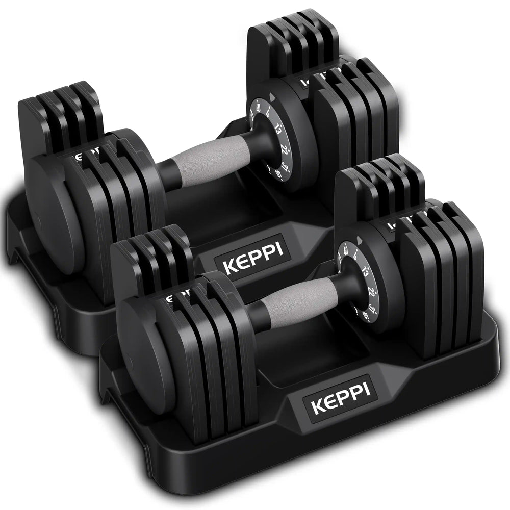 Strength Training Equipment - Adjustable 4-40LB Dumbbells Set DBA40 Pair
