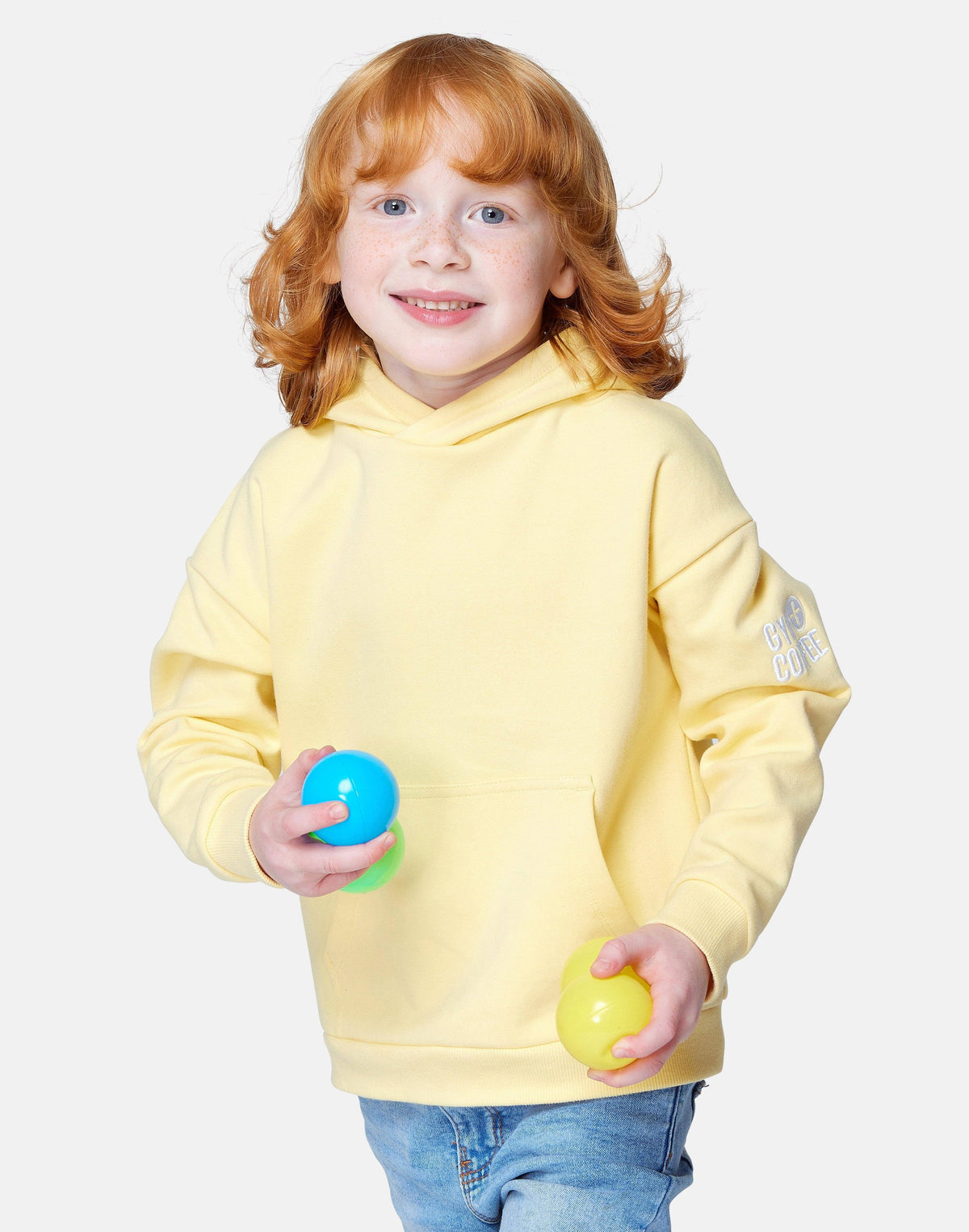 Kids Chill Pullover Hoodie in Light Honey - 3-4 Years / Light Honey