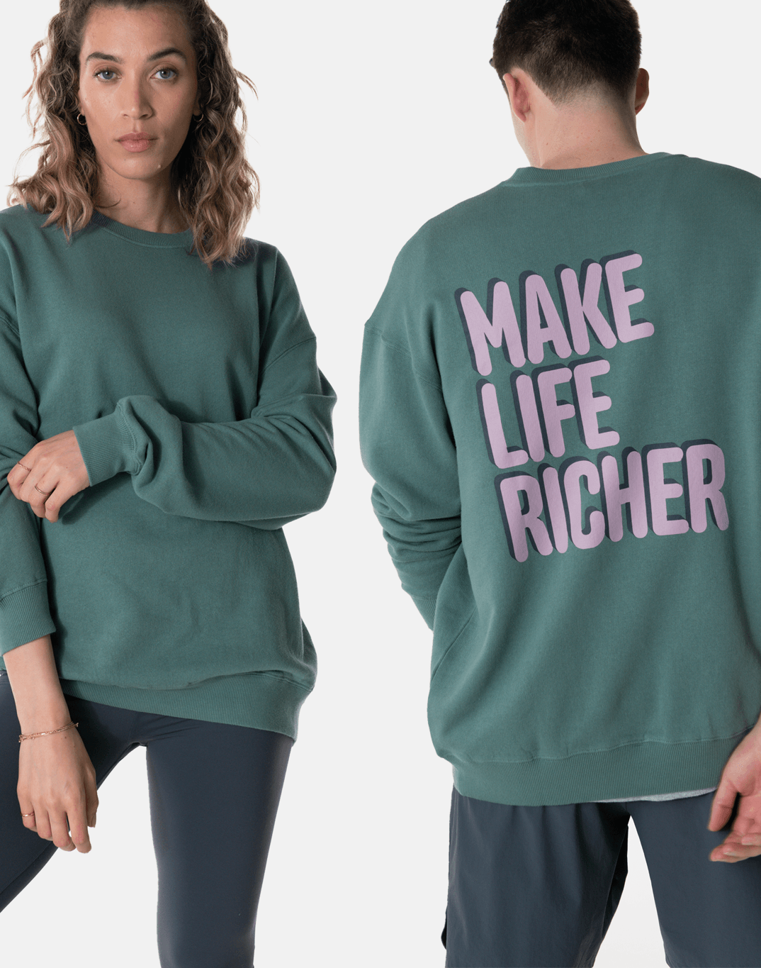 Kinney Crew in Fern Green - X-Small / Fern Green