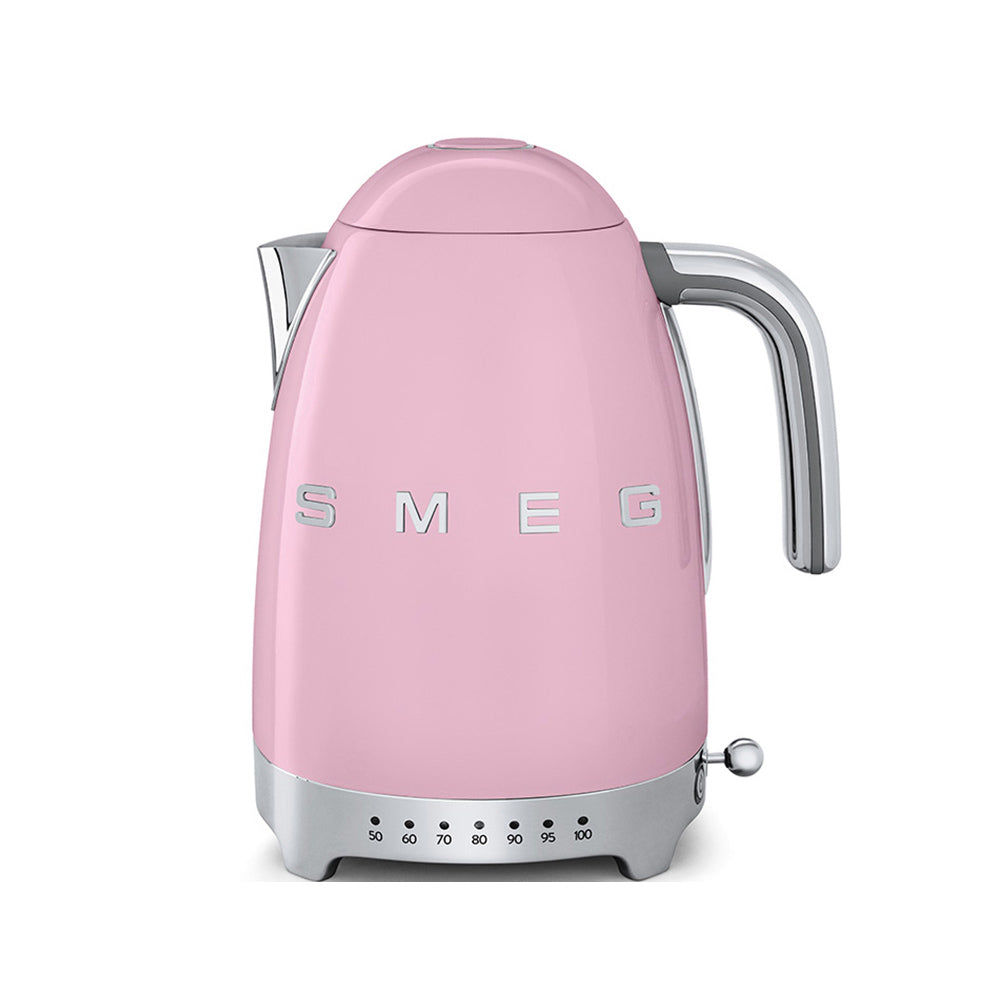 Smeg KLF04PKUK Retro Style 1.7L Jug Kettle in Pink