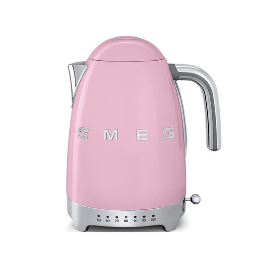 Smeg KLF04PKUK Retro Style 1.7L Jug Kettle in Pink