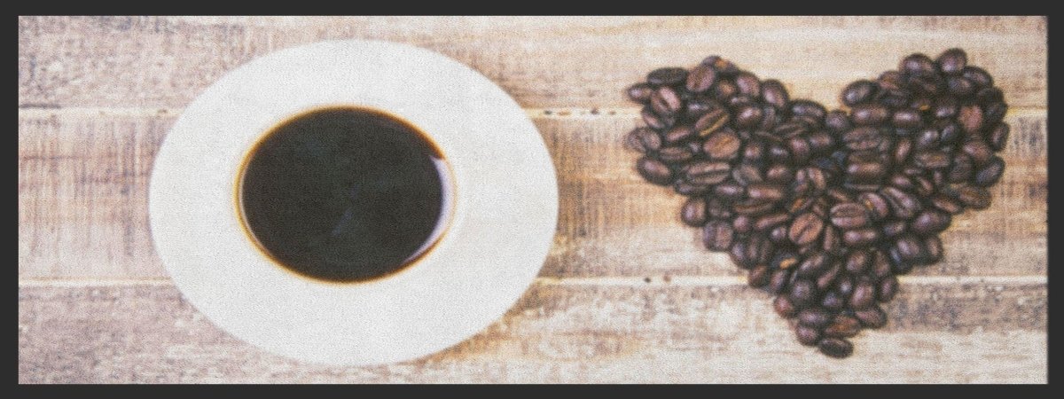 Küchenteppich Kaffee 4383