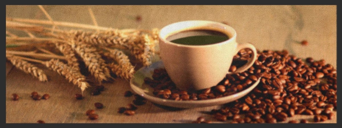 Küchenteppich Kaffee 4425