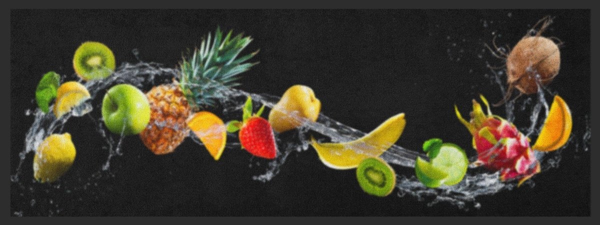 Küchenteppich Obst 4403