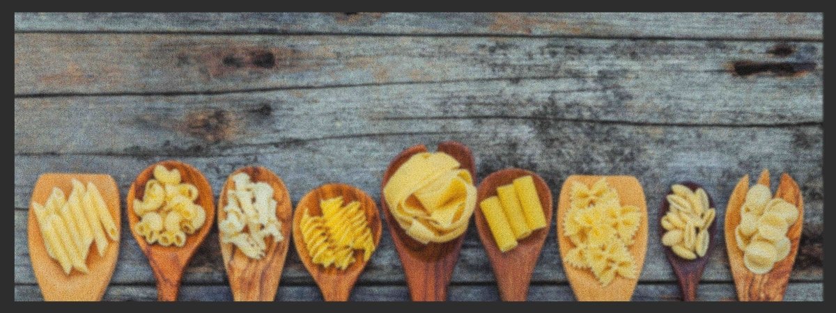 Küchenteppich Pasta 4428