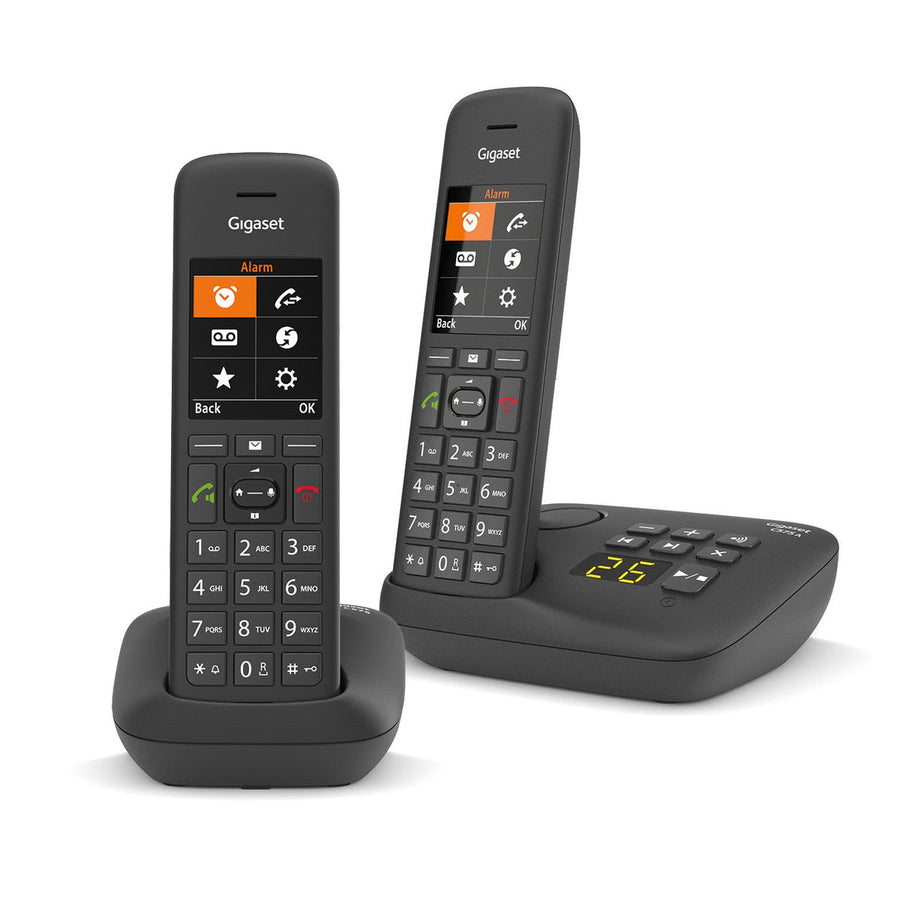 Gigaset Premium C575A Cordless Phone, Twin Handset with Answer Machine