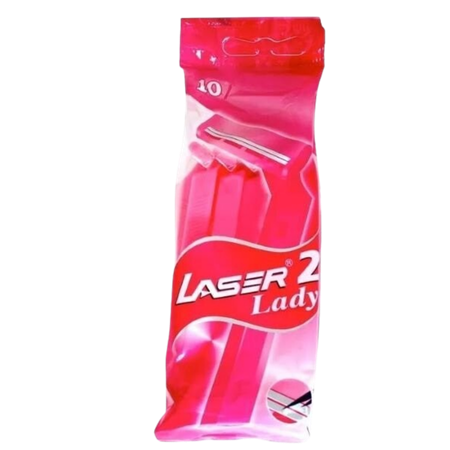 Laser Lady Twin Blade Razors - 2 pcs