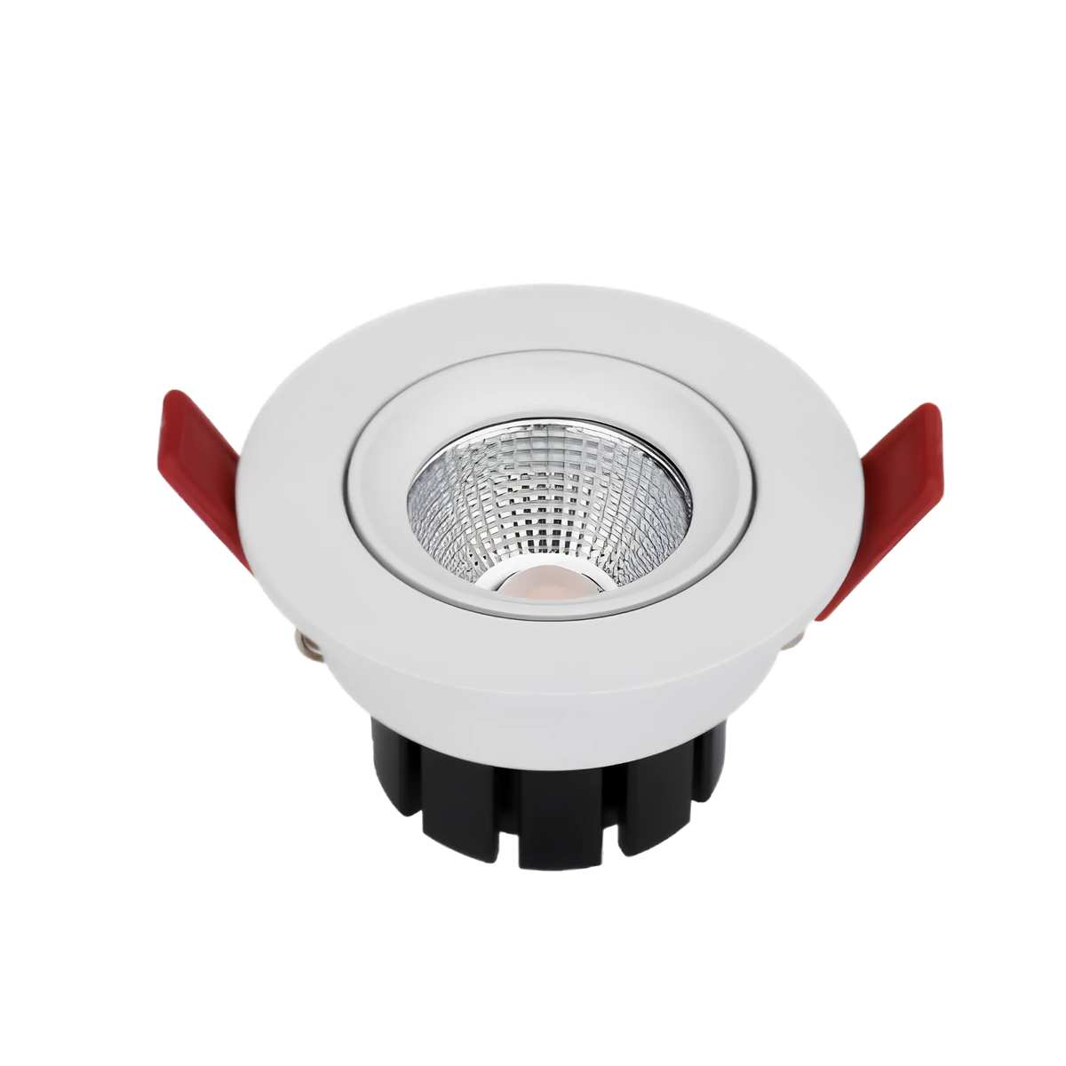 LED Einbaustrahler 8W 24V DC, RGBW mit 2700K Warmweiß, CRI 95, 60° Reflektor, Lochmaß Ø68 mm