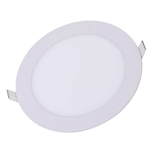 LED Panel rund 12W 24V DC, Farbtemperatur einstellbar 2000-6000K, CRI 90, ultraflach D170 mm, Lochmaß Ø150 mm