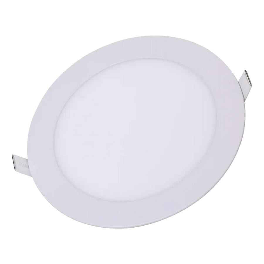 LED Panel rund 12W 24V DC, Farbtemperatur einstellbar 2000-6000K, CRI 90, ultraflach D170 mm, Lochmaß Ø150 mm