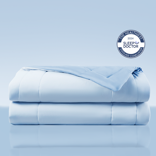 Z-Magic Bamboo Cooling Comforter - Skyway Blue / Queen 90"*90"