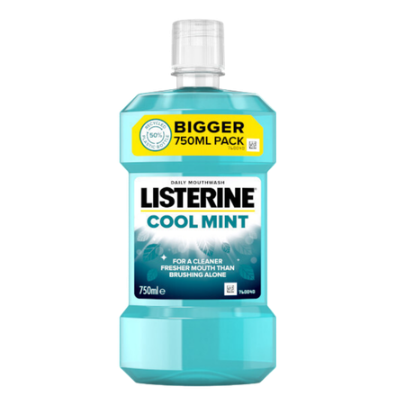 Listerine Coolmint Mouthwash - 750 ml