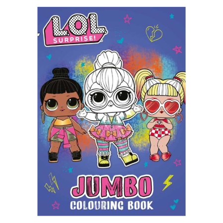 LOL Surprise Jumbo Colouring Book