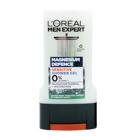 LâOrÃ©al Men Expert Magnesium Defence Sensitive Shower Gel - 300 ml