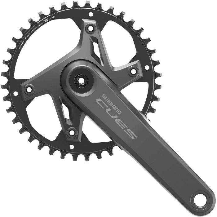 Shimano FC-U6000 CUES 2 Piece 9/10/11-Speed Chainset - 40T170mm
