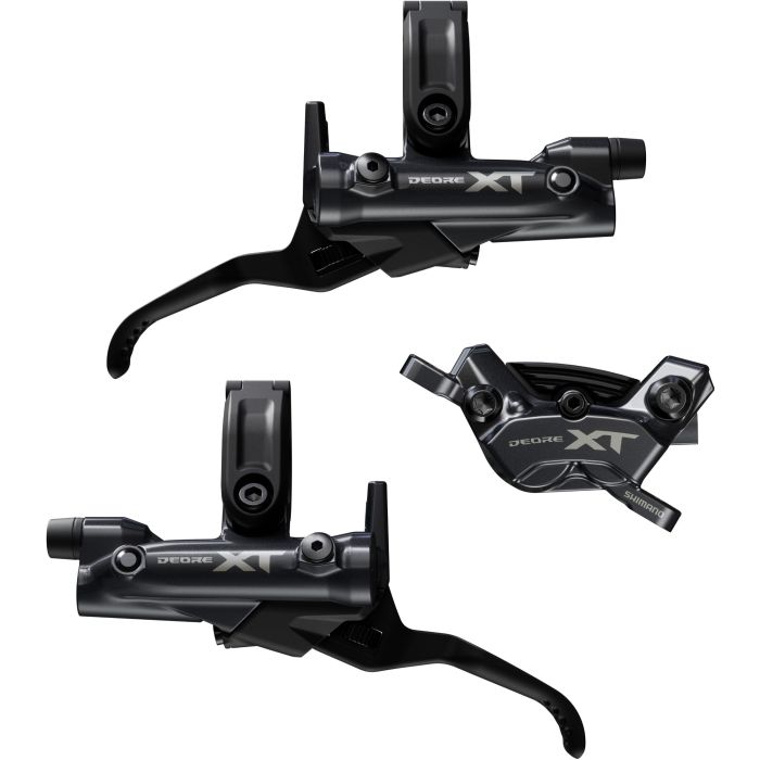 Shimano BR-M8220/BL-M8200 XT 4 Pot Front & Rear Brake Set
