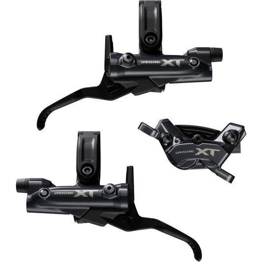 Shimano BR-M8220/BL-M8200 XT 4 Pot Front & Rear Brake Set